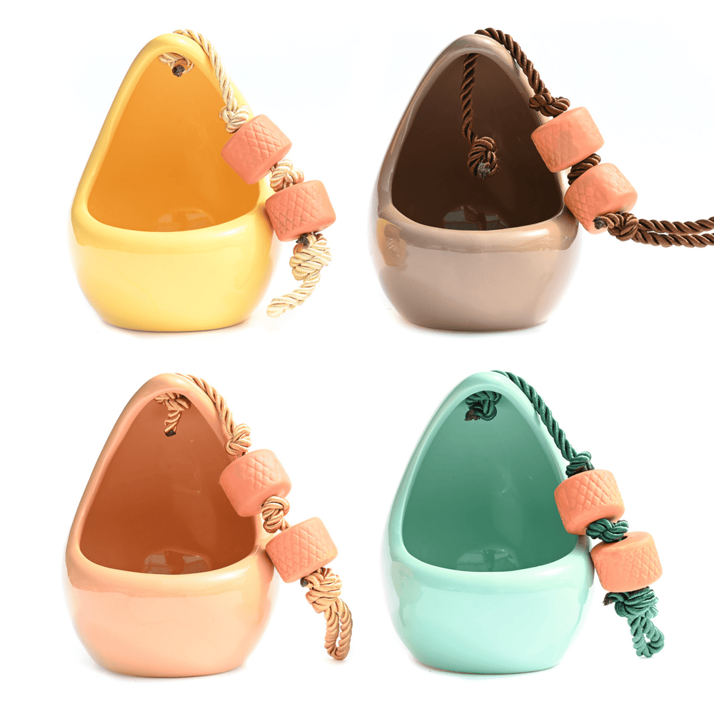 3 inch pots for succulents Hanging Pots 3 Inch (Set of 4)
